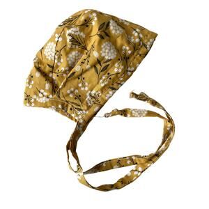 Classic Bonnet - Floral - Yellow Gold - 12M estimated
